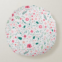 Blommönstret Cute Autumn Colorful Illustrated