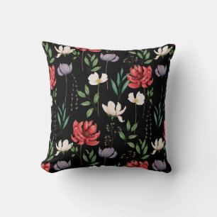 Blommönstret Cute Vintage Inspired Kudde