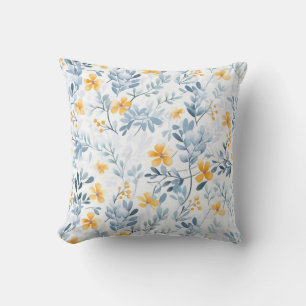 Blommönstret Cute Vintage Inspired Kudde