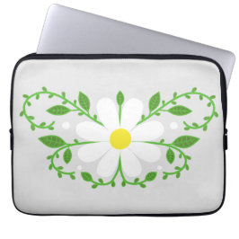 blommönstret daisy laptop fodral