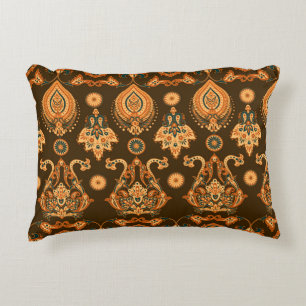 Blommönstret Damask stil sömlös Prydnadskudde