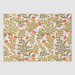 Blommönstret elegant vattenfärg