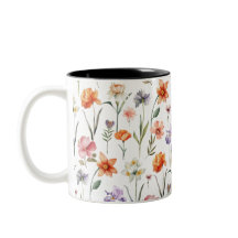 Blommönstret Färgfärg för Wildblomma