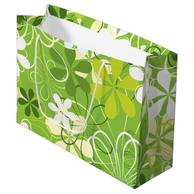 Blommönstret Färgkonsthämtning - natur (Framsidan Vinklad)