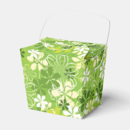 Blommönstret Färgkonsthämtning - natur Presentaskar