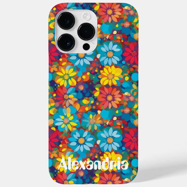 Blommönstret Fet Contemporary Vibrant Daisy (Baksida)