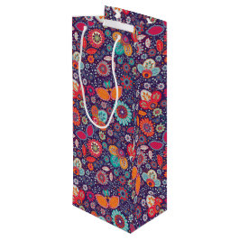 Blommönstret för färgstark batikillustration av na