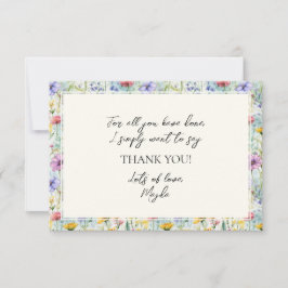 Blommönstret gult Daisy Wildblomma Tack Kort