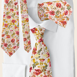 Blommönstret Klassisk vallmo Rosa & Olive Buds Slips