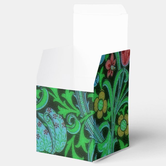 Blommönstret Lilies Vintage Presentaskar (Öppnad)