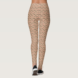 Blommönstret Modern Elegant Leggings
