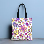 Blommönstret Modern Hippie | Botaniskt Tygkasse<br><div class="desc">Den här moderna designen har en mängd olika roligtar blommigt inslag. #modern #hippie #blommigt #blommor #botaniskt #trendig #trending #stil #snyggt #design #designer #blommar #lilor #populär #mode #gult #mode #home #office #work #school #grönt #rosa #chic #helgdagar # # #gix # #säckar #tillbehör #totebag #handsäckar # #</div>