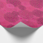 Blommönstret Modern Trendig Presentpapper<br><div class="desc">Ett söt modernt blommönster i fuschia och rosa.</div>