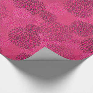 Blommönstret Modern Trendig Presentpapper