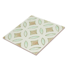 Blommönstret neutralt Öster i Asien Kakelplatta