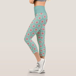 Blommönstret Paisley Flower Chic Pastel Grönt