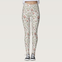 Blommönstret Rosa Poppies för elegant