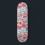 Blommönstret Solrosblommor, vildblommor Mini Skateboard Bräda 18,5 Cm<br><div class="desc">land och söta mönster är perfekt för trendiget och snyggten. Den har gult, rött, teal grönt, grönt av skog, svart och vattenfärgade solblommor och vilda blommor av rosa ovanpå en enkel vit bakgrund. Det är konst, trendig, söderut, söt, unikt och modernt. Njut av den här handmålade vattenfärgsdesignen som har utförts...</div>