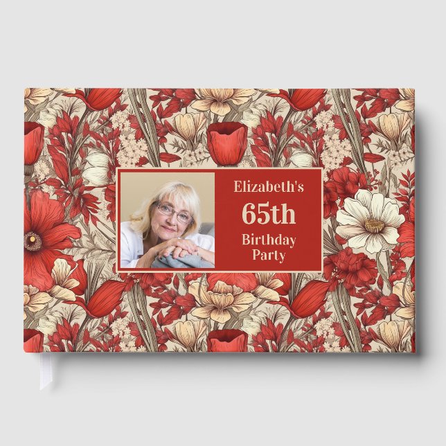 BLOMMÖNSTRET Text och foto Gästböcker (Framsida)