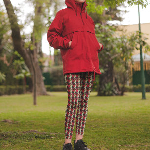 Blommönstret Variegated Poinsettia Leggings