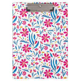 Blommönstret Vattenfärgförstärkning