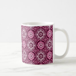 Blommönstret Vibrant Boho Chic Kaffemugg