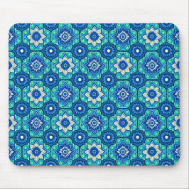 Blommönstret Vibrant Boho Chic Musmatta