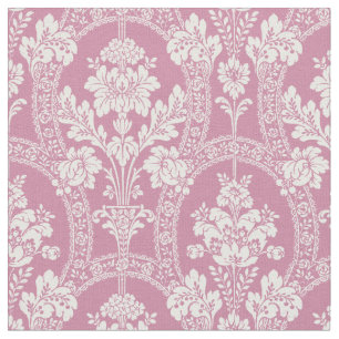 Blommönstret Victorian Era Damask Tyg
