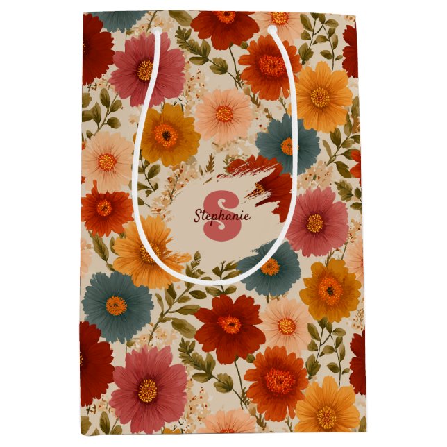 Blommönstret vintage Daisy (Framsidan)