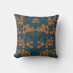 Blommönstret William Morris Inspired Autumn Kudde