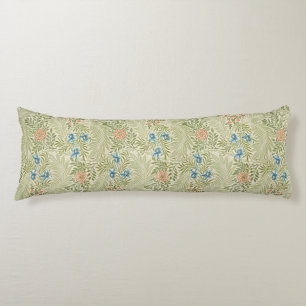 Blommönstret William Morris Larkspur Kroppskudde