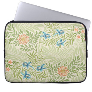 Blommönstret William Morris Larkspur Laptop Fodral