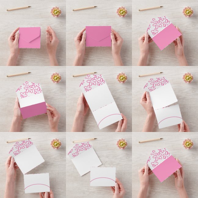 Blommönstrets bilmagnet