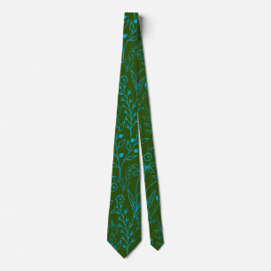 Blommönstrets klassiska enfärgstoner Blue.A07 D-Gr Slips