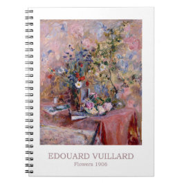 Blommor 1906 av Edouard Vuillard Anteckningsbok