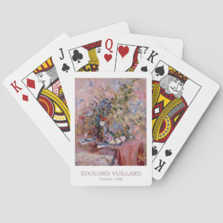 Blommor 1906 av Edouard Vuillard Casinokort