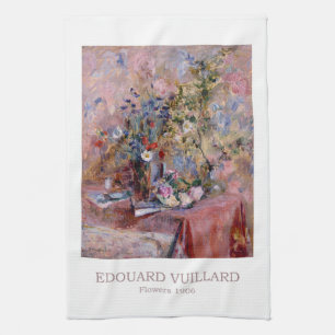 Blommor 1906 av Edouard Vuillard Kökshandduk