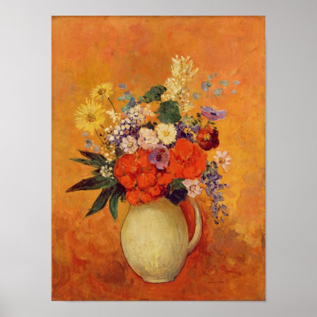 Blommor, 1910 poster (Framsidan)