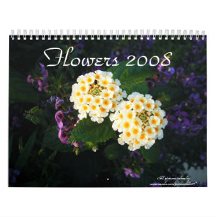 Blommor 2008 kalender