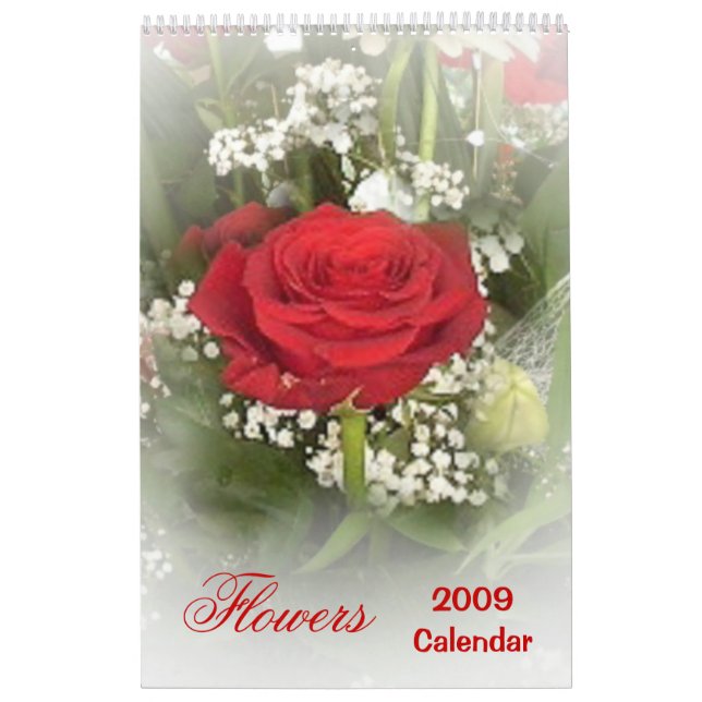 Blommor 2009 Kalender (Omslag)