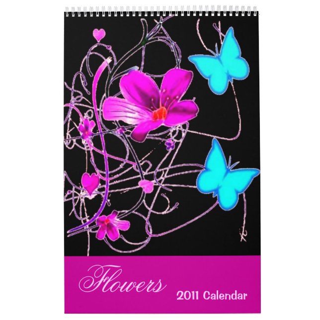 Blommor 2011 Kalender (Omslag)
