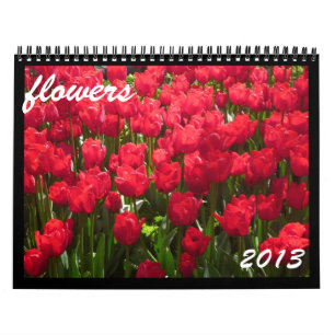 blommor 2013-kalender kalender