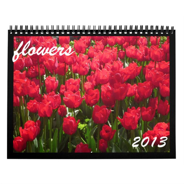 blommor 2013-kalender kalender (Omslag)