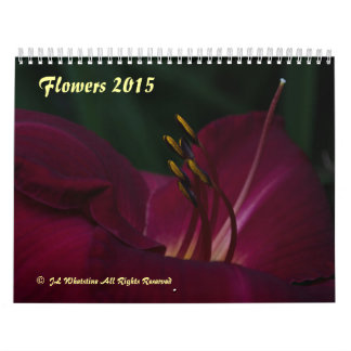 Blommor 2015 kalender