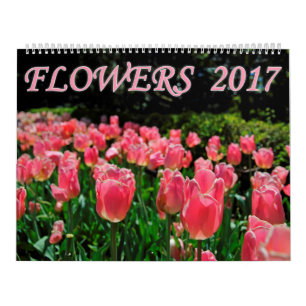 Blommor 2017 kalender