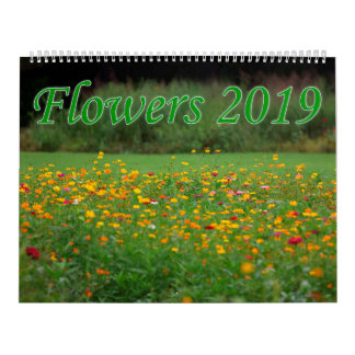 Blommor 2019 kalender