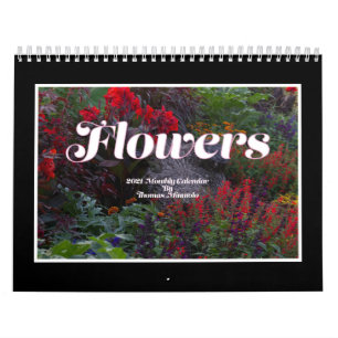 Blommor 2021 Månadskalender Kalender