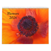 Blommor 2026 en kalender