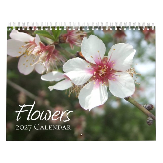 Blommor 2026 Foto Kalender (Omslag)