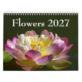 Blommor 2027 Kalender
